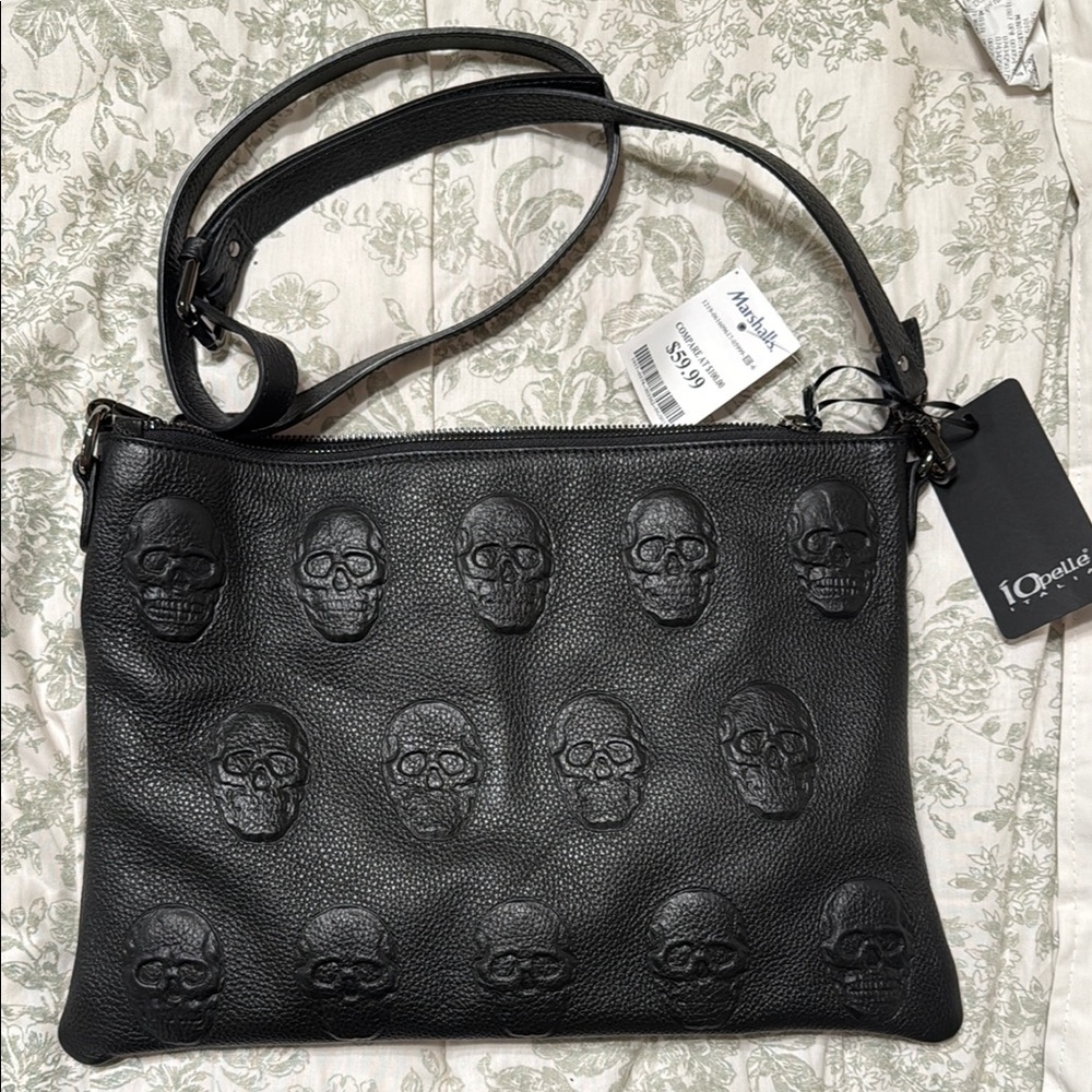 Viral TJ Maxx leather skull bag